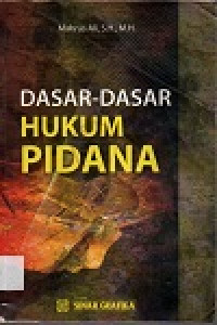 Dasar-dasar hukum pidana
