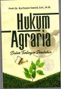 Hukum agraria: dalam tantangan perubahan