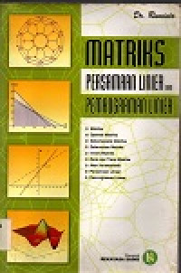 Matriks persamaan linier dan pemrograman linier