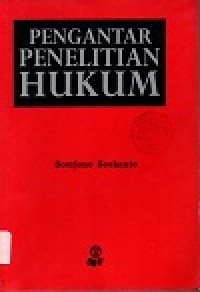 Pengantar Penelitian Hukum