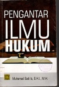 Pengantar ilmu hukum