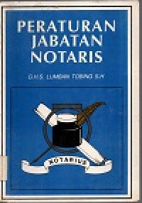 Peraturan jabatan notaris