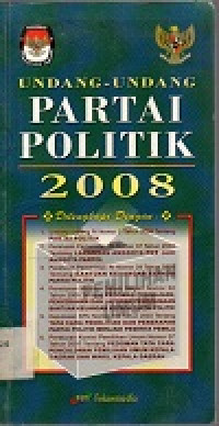 Undang-undang partai politik 2008