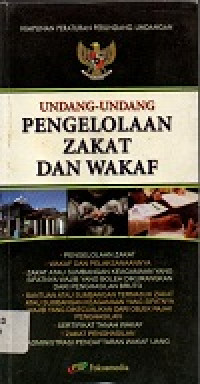 Undang-undang pengelolaan zakat dan wakaf