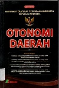 Undang-undang tentang otonomi daerah