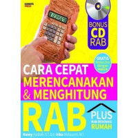 Cara cepat merencanakan dan menghitung RAB