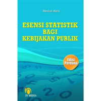 Esensi statistik bagi kebijakan publik