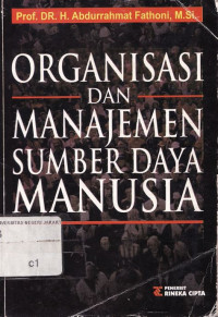 Organisasi dan Manajemen Sumber Daya Manusia