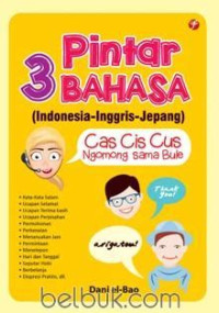 Pintar 3 bahasa (Indonesia-Inggris-Jepang)
