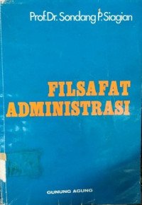 Filsafat Administrasi
