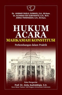 Hukum acara mahkamah konstitusi : perkembangan dalam praktis