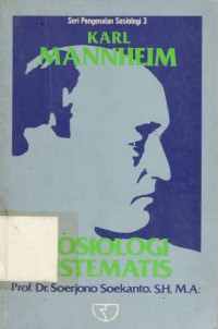 Karl Manheim: sosiologi sistematis