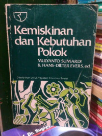 Kemiskinan dan kebutuhan pokok